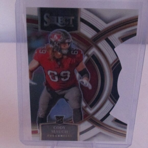 2023 Panini Select Premier #133 Cody Mauch White /199 Die Cut Rookie - Picture 1 of 5
